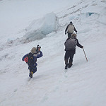 Climbing Mt Aspiring